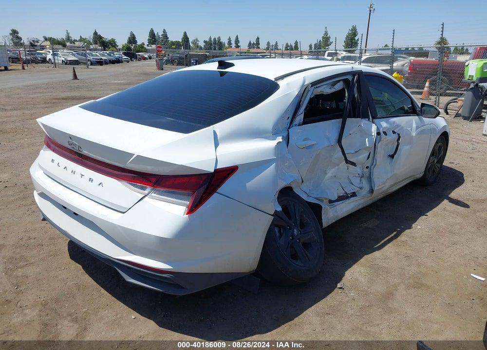 2021 HYUNDAI ELANTRA SEL VIN: 5NPLS4AG7MH006204