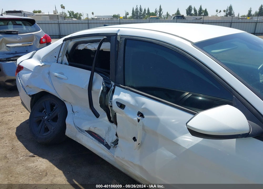 2021 HYUNDAI ELANTRA SEL VIN: 5NPLS4AG7MH006204