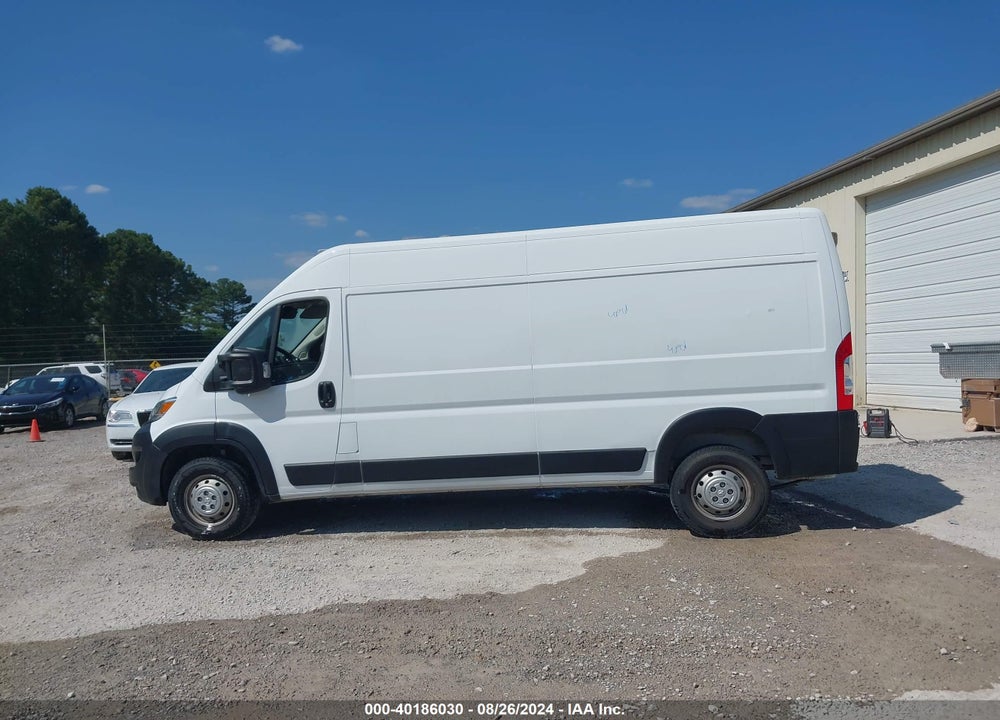 2023 RAM PROMASTER 2500 HIGH ROOF 159 WB VIN: 3C6LRVDG5PE563979