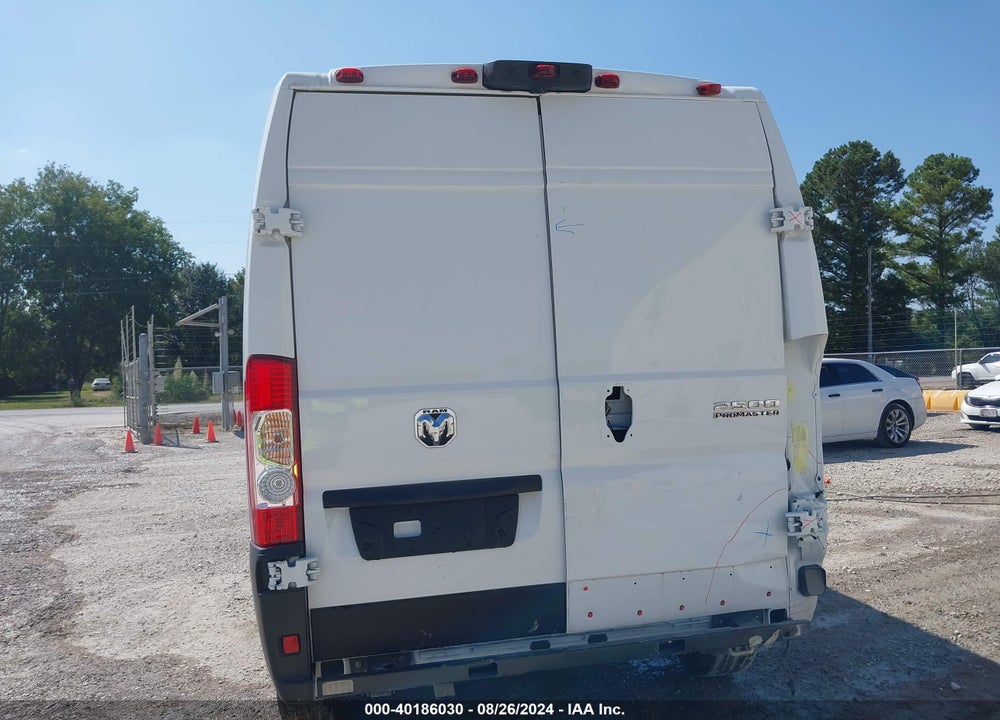 2023 RAM PROMASTER 2500 HIGH ROOF 159 WB VIN: 3C6LRVDG5PE563979
