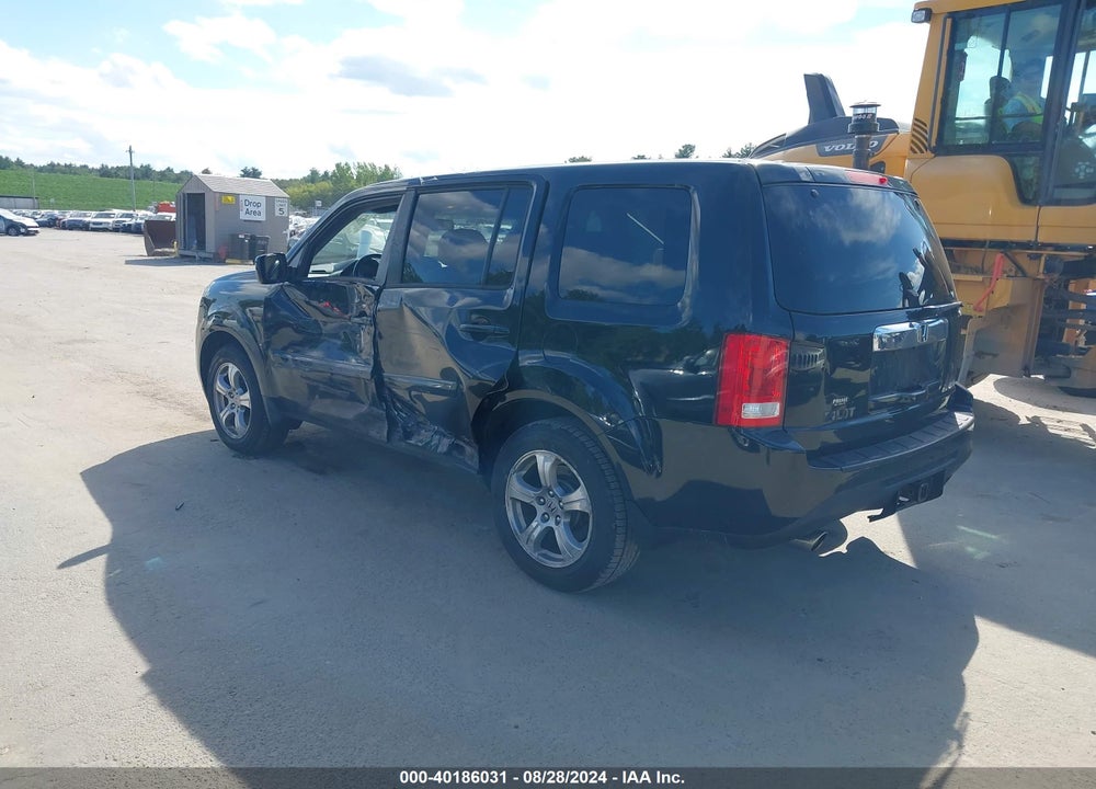 2012 HONDA PILOT EX-L VIN: 5FNYF4H70CB017266