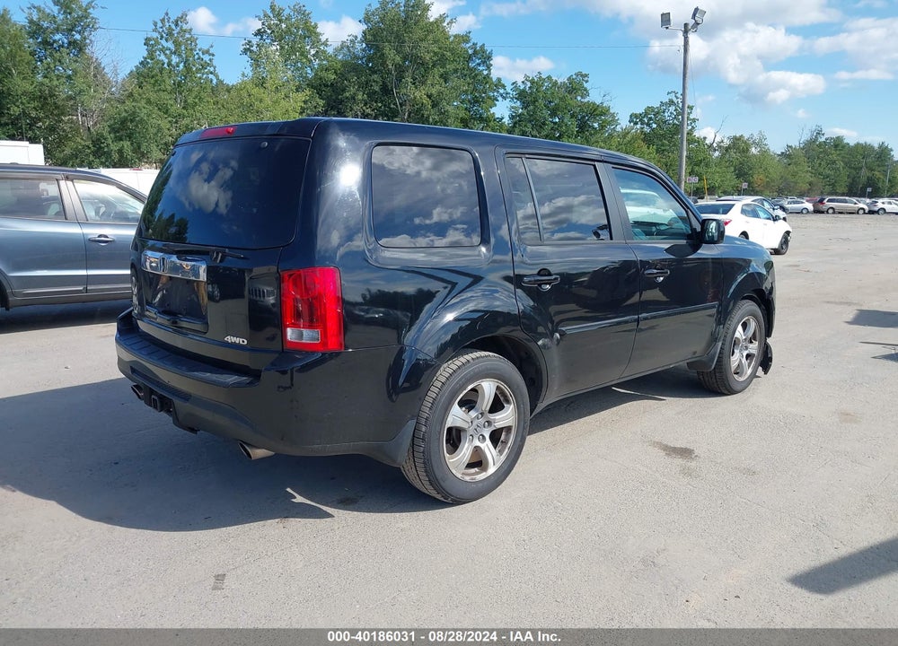 2012 HONDA PILOT EX-L VIN: 5FNYF4H70CB017266