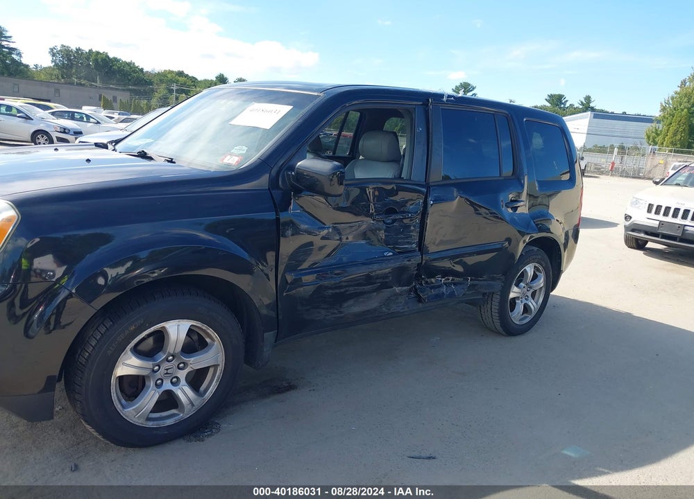 2012 HONDA PILOT EX-L VIN: 5FNYF4H70CB017266