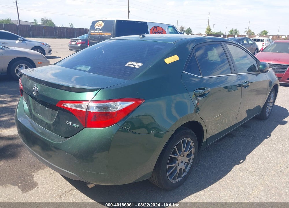 2014 TOYOTA COROLLA LE ECO PLUS VIN: 5YFBPRHE1EP045227