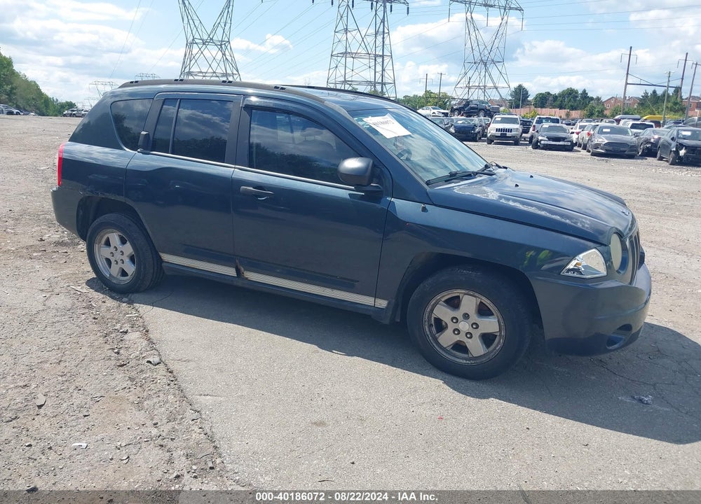 2007 JEEP COMPASS SPORT VIN: 1J8FT47W47D145508