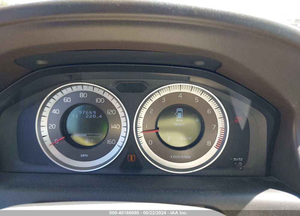 2012 VOLVO XC60 3.2/3.2 PLATINUM/3.2 PREMIER/3.2 PREMIER PLUS VIN: YV4952DL1C2337730