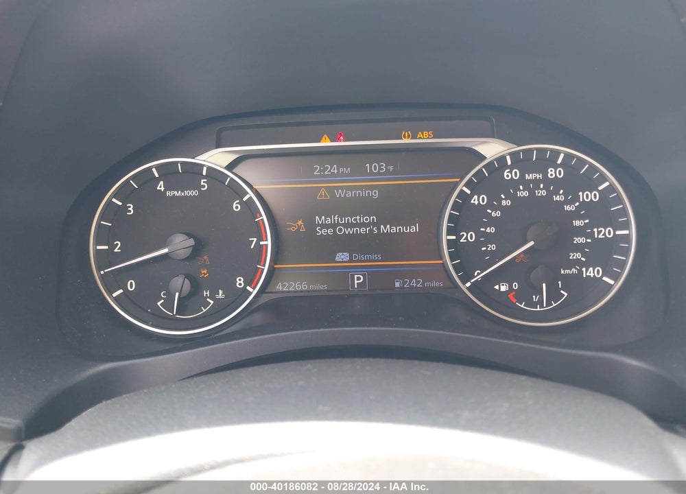 2023 NISSAN ALTIMA SV FWD VIN: 1N4BL4DV4PN343555