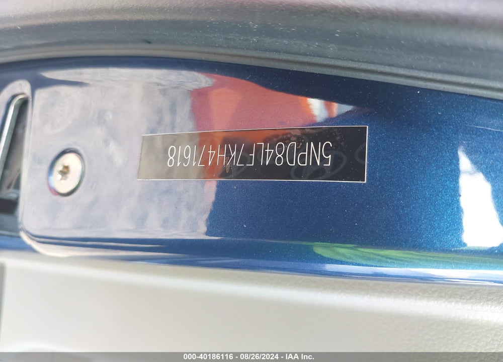 2019 HYUNDAI ELANTRA SEL VIN: 5NPD84LF7KH471618