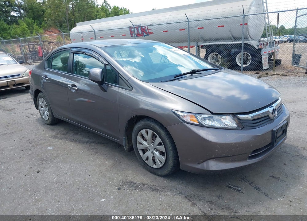 2012 HONDA CIVIC LX VIN: 2HGFB2F59CH561057
