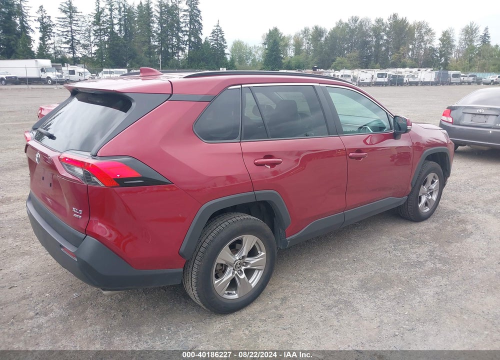 2022 TOYOTA RAV4 XLE VIN: 2T3P1RFV3NW276629