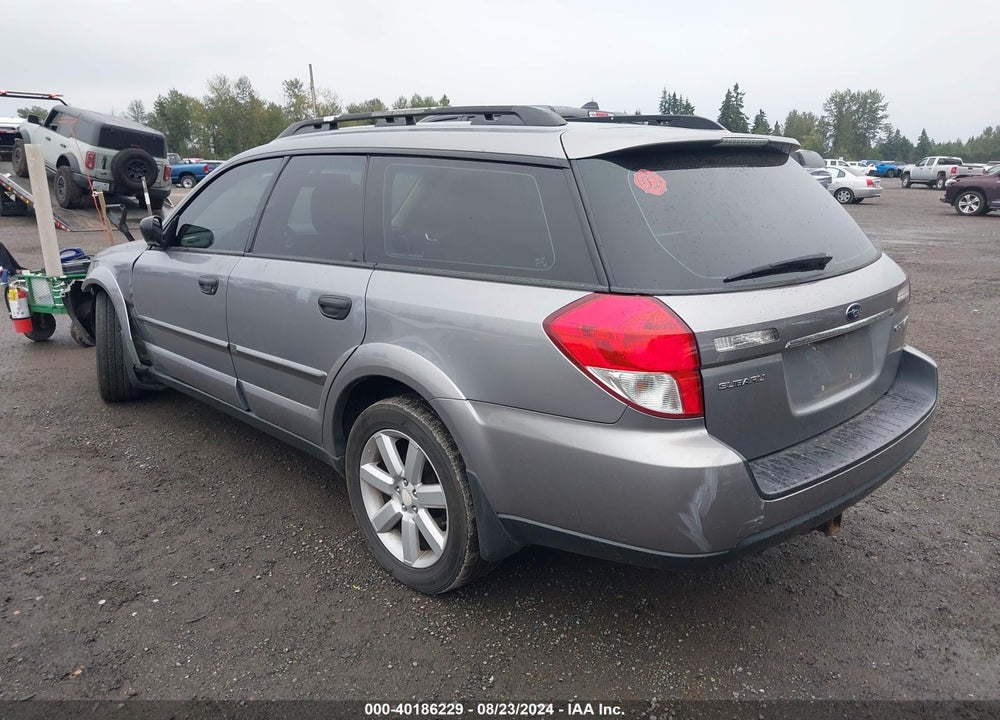 2008 SUBARU OUTBACK 2.5I VIN: 4S4BP61C186351522