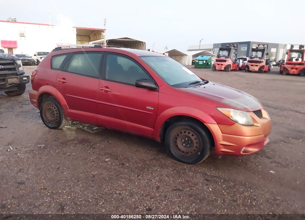 2004 PONTIAC VIBE VIN: 5Y2SL62844Z460589