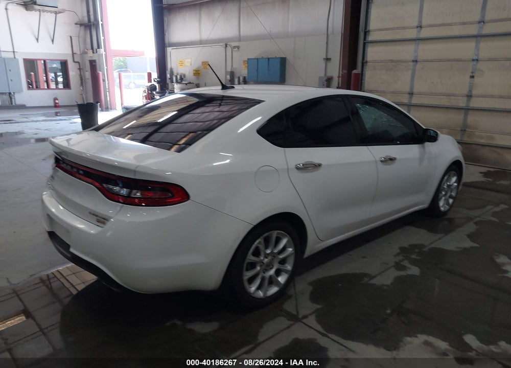 2013 DODGE DART LIMITED VIN: 1C3CDFCH5DD312257