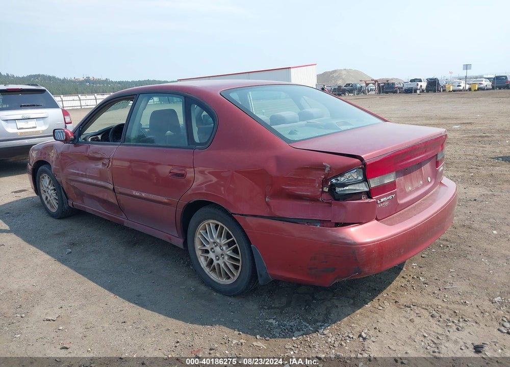 2004 SUBARU LEGACY VIN: 4S3BE625847211904