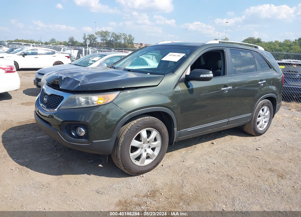 2012 KIA SORENTO LX VIN: 5XYKT3A60CG194743