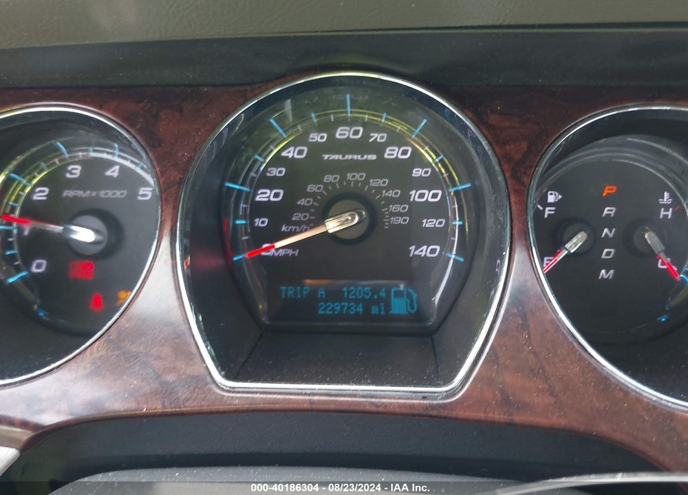 2010 FORD TAURUS SEL VIN: 1FAHP2EW2AG156840