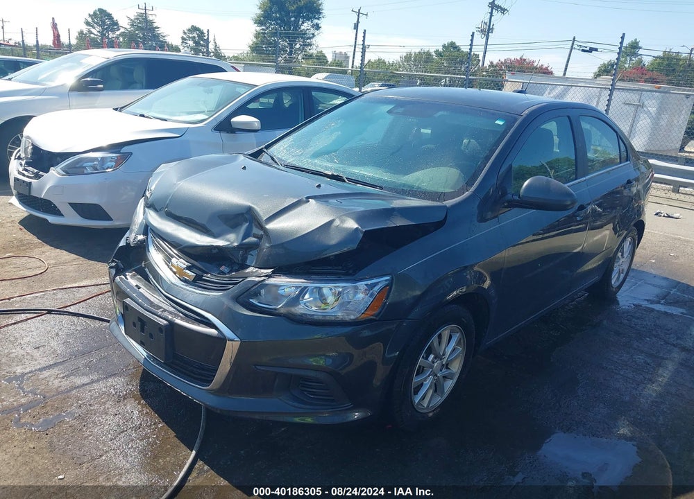 2017 CHEVROLET SONIC LT AUTO VIN: 1G1JD5SH6H4171597