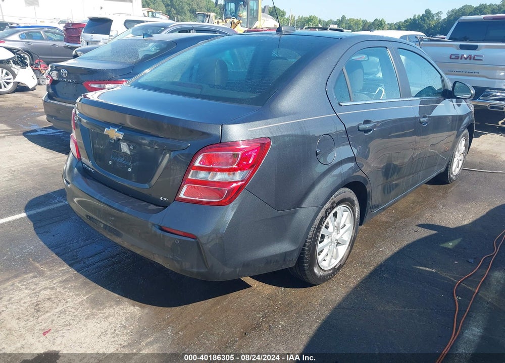 2017 CHEVROLET SONIC LT AUTO VIN: 1G1JD5SH6H4171597
