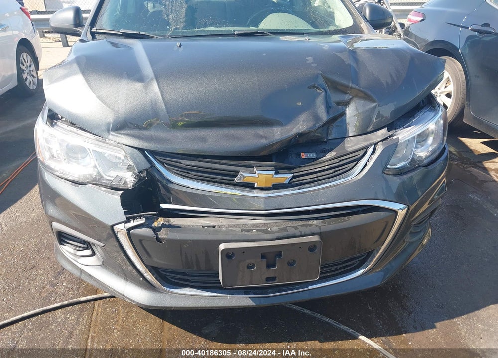 2017 CHEVROLET SONIC LT AUTO VIN: 1G1JD5SH6H4171597