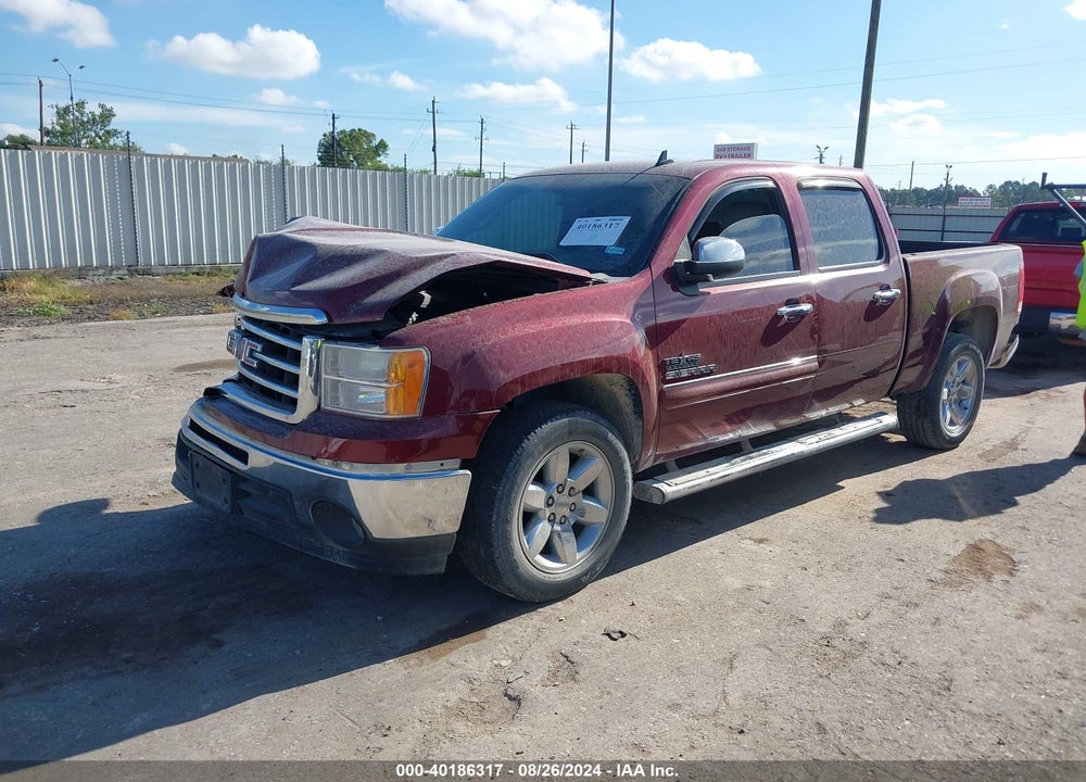2013 GMC SIERRA 1500 SLE VIN: 3GTP1VE08DG298011