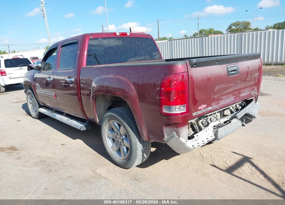 2013 GMC SIERRA 1500 SLE VIN: 3GTP1VE08DG298011