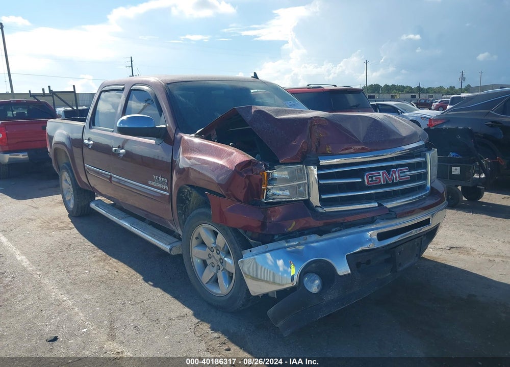 2013 GMC SIERRA 1500 SLE VIN: 3GTP1VE08DG298011