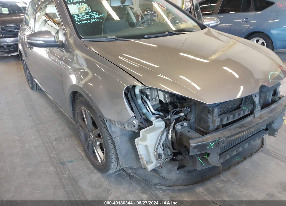 2012 VOLKSWAGEN GOLF 2.5L 2-DOOR VIN: WVWAB7AJ0CW200957