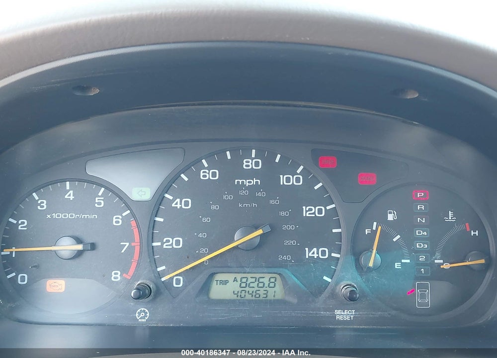 2000 HONDA ACCORD 3.0 EX VIN: 1HGCG1650YA060711