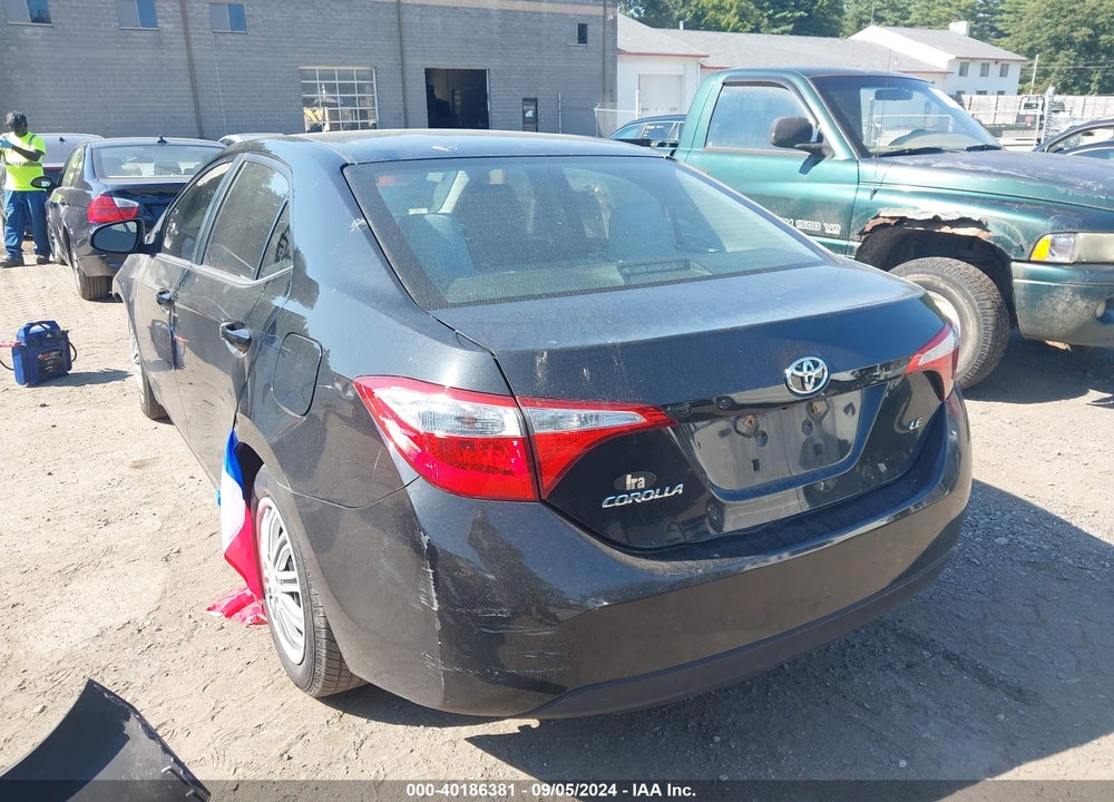2015 TOYOTA COROLLA LE VIN: 2T1BURHE9FC376857