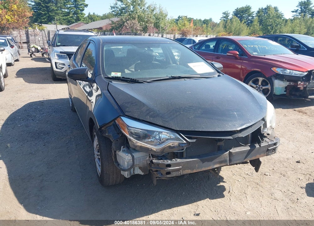2015 TOYOTA COROLLA LE VIN: 2T1BURHE9FC376857