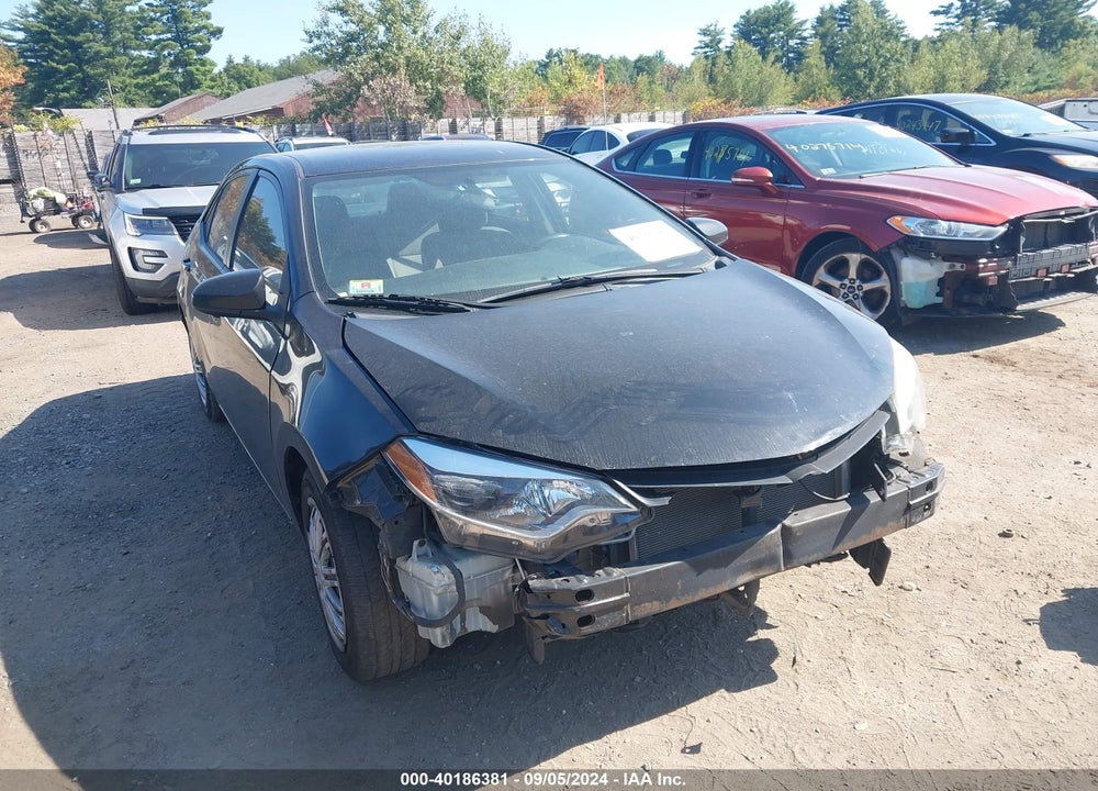 2015 TOYOTA COROLLA LE VIN: 2T1BURHE9FC376857