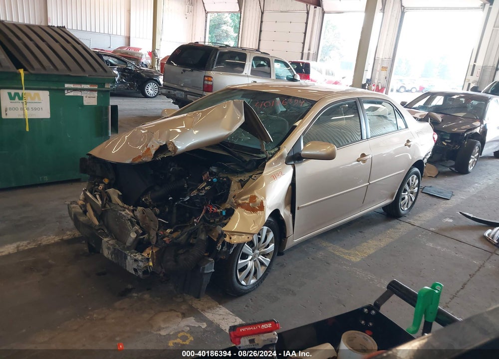 2013 TOYOTA COROLLA LE VIN: 2T1BU4EE9DC925395