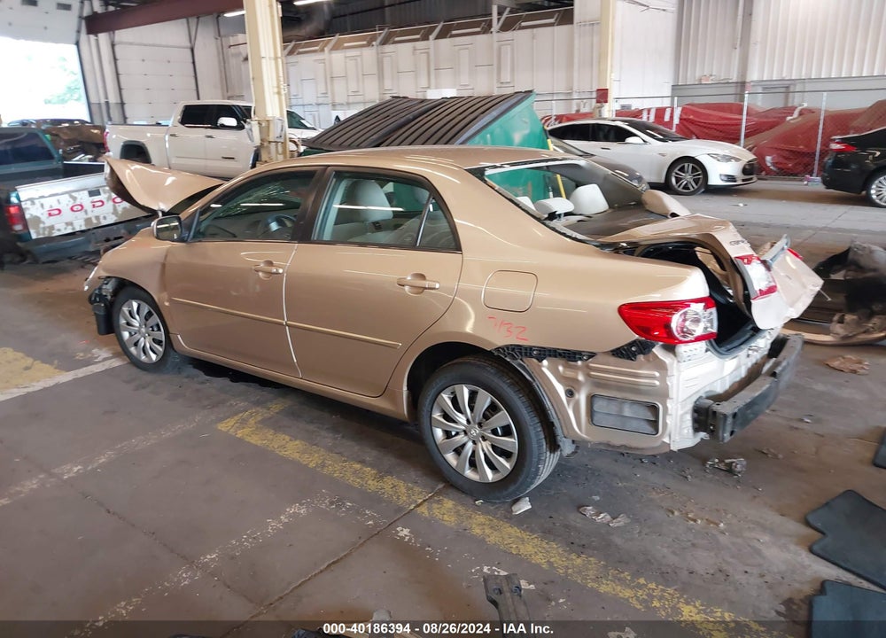 2013 TOYOTA COROLLA LE VIN: 2T1BU4EE9DC925395
