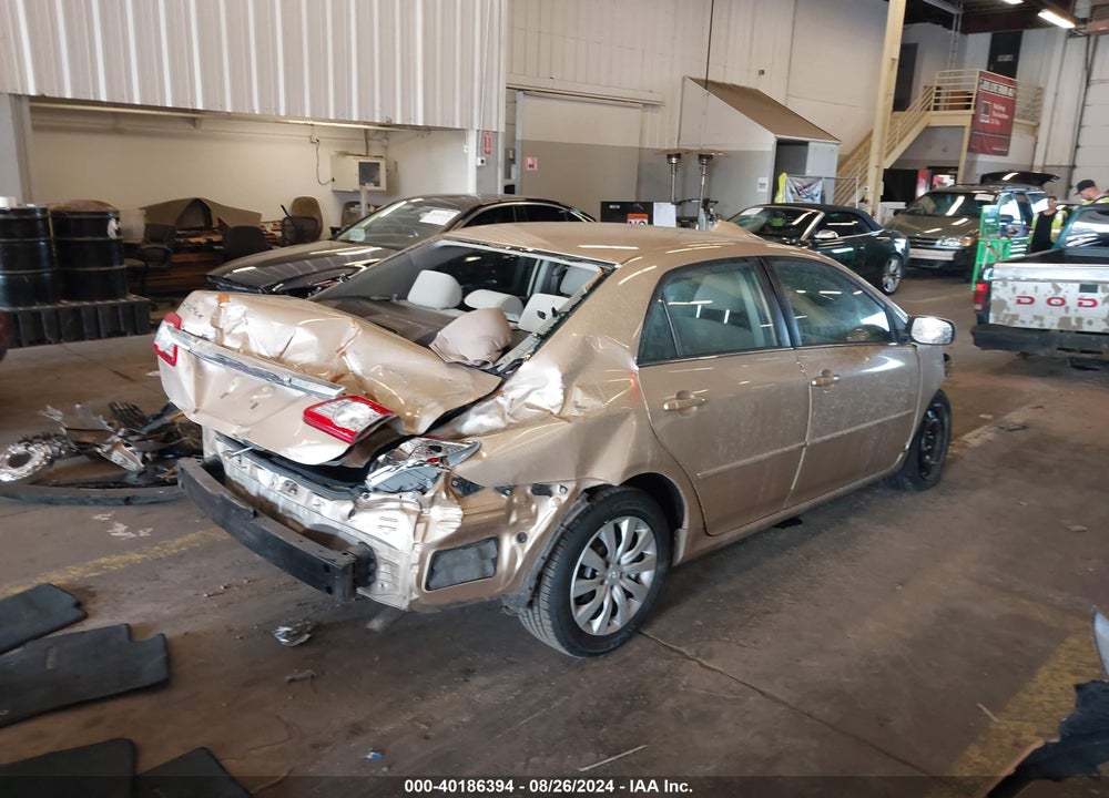 2013 TOYOTA COROLLA LE VIN: 2T1BU4EE9DC925395