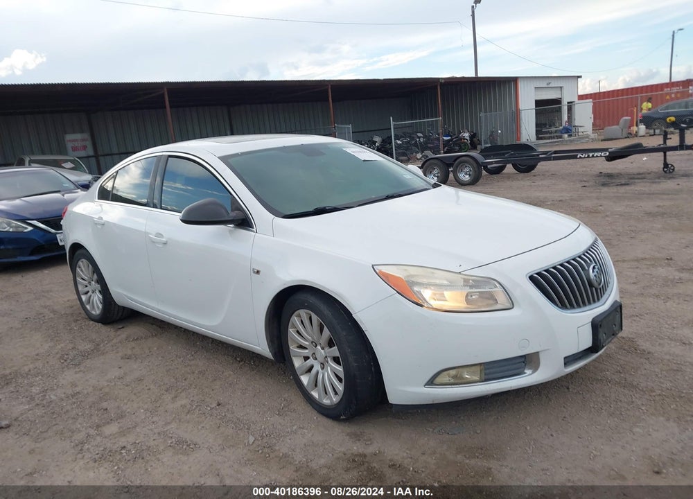 2011 BUICK REGAL CXL RUSSELSHEIM VIN: W04GS5EC6B1007714