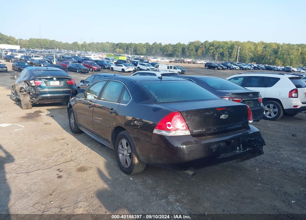 2012 CHEVROLET IMPALA LS VIN: 2G1WF5E31C1230673