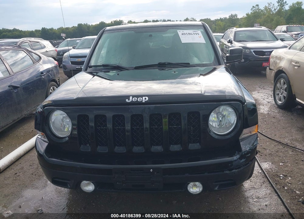 2014 JEEP PATRIOT LATITUDE VIN: 1C4NJRFB0ED734590