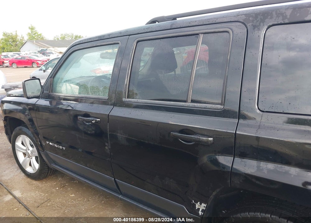 2014 JEEP PATRIOT LATITUDE VIN: 1C4NJRFB0ED734590