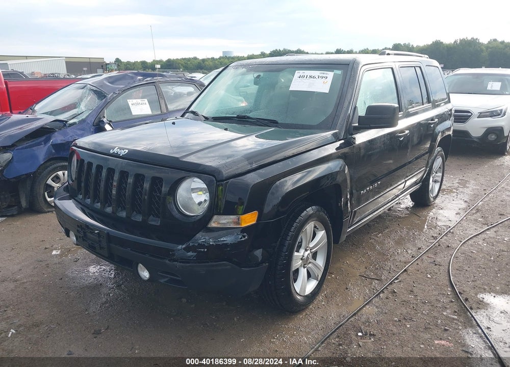 2014 JEEP PATRIOT LATITUDE VIN: 1C4NJRFB0ED734590