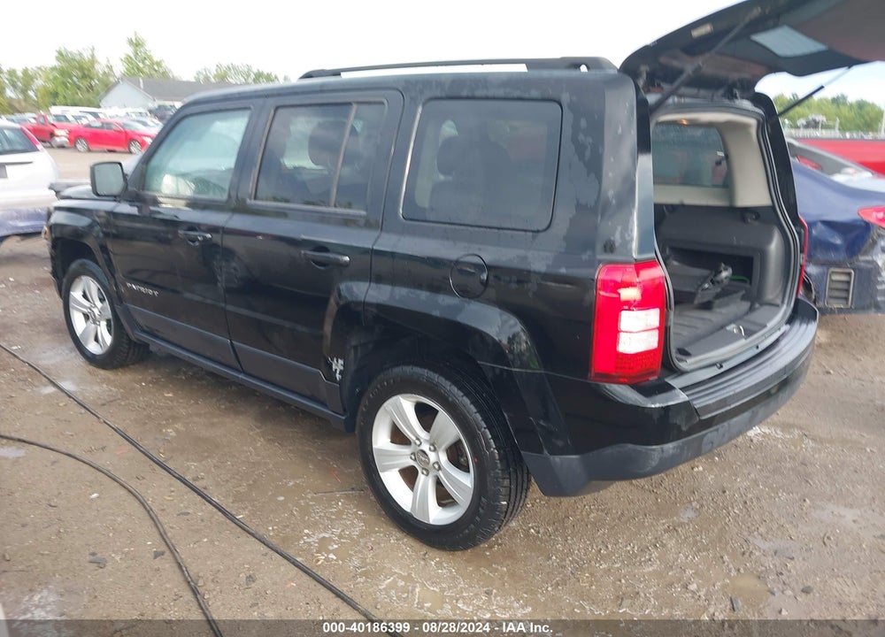 2014 JEEP PATRIOT LATITUDE VIN: 1C4NJRFB0ED734590