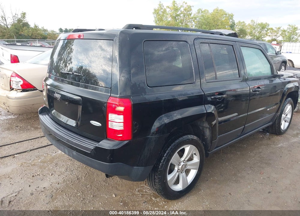 2014 JEEP PATRIOT LATITUDE VIN: 1C4NJRFB0ED734590