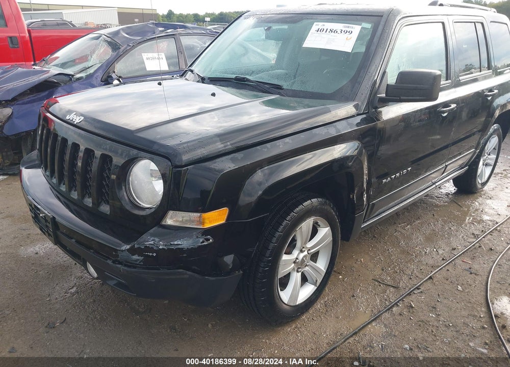 2014 JEEP PATRIOT LATITUDE VIN: 1C4NJRFB0ED734590