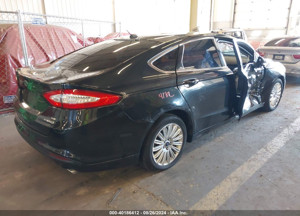 2013 FORD FUSION HYBRID SE VIN: 3FA6P0LU3DR257606