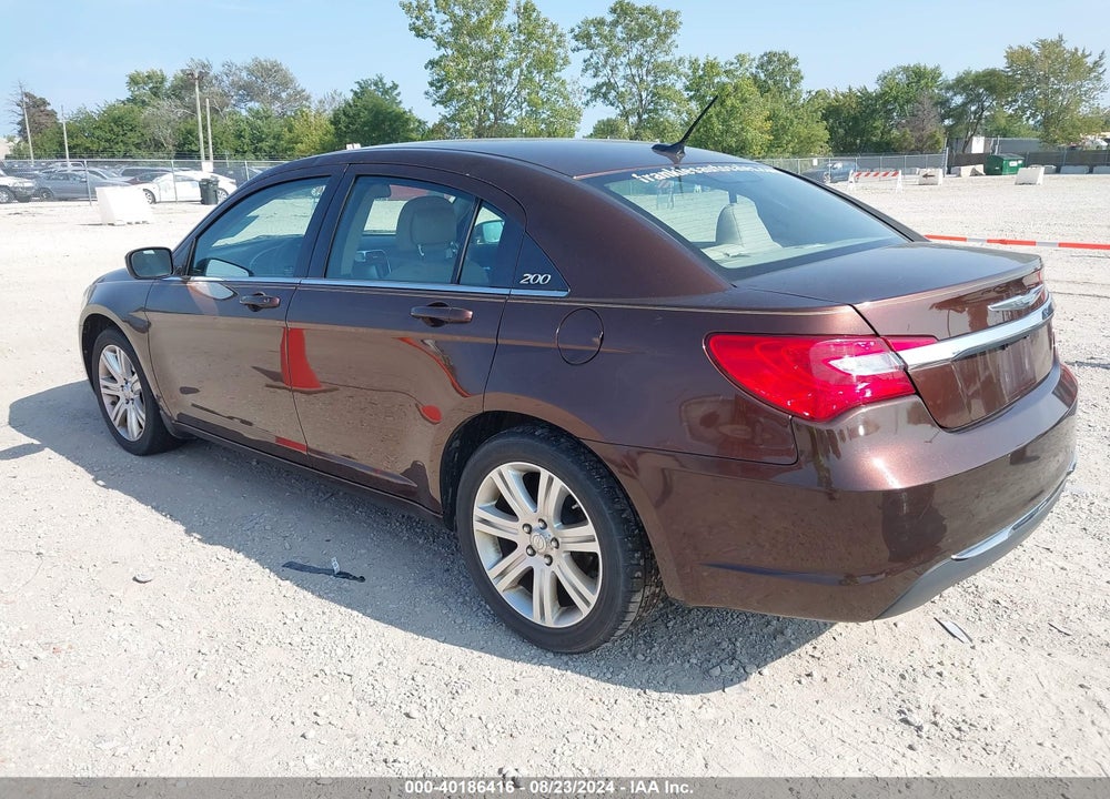 2013 CHRYSLER 200 TOURING VIN: 1C3CCBBB7DN652934