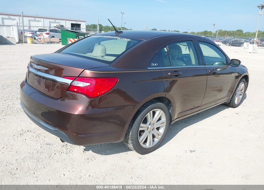 2013 CHRYSLER 200 TOURING VIN: 1C3CCBBB7DN652934