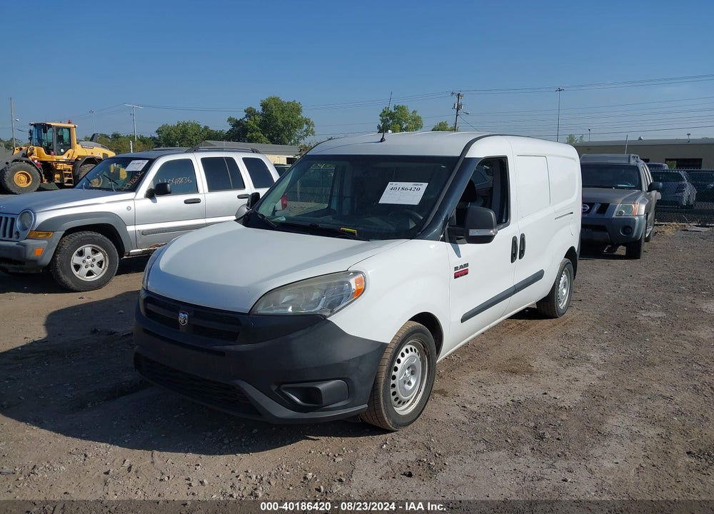 2016 RAM PROMASTER CITY TRADESMAN VIN: ZFBERFAT6G6B33592