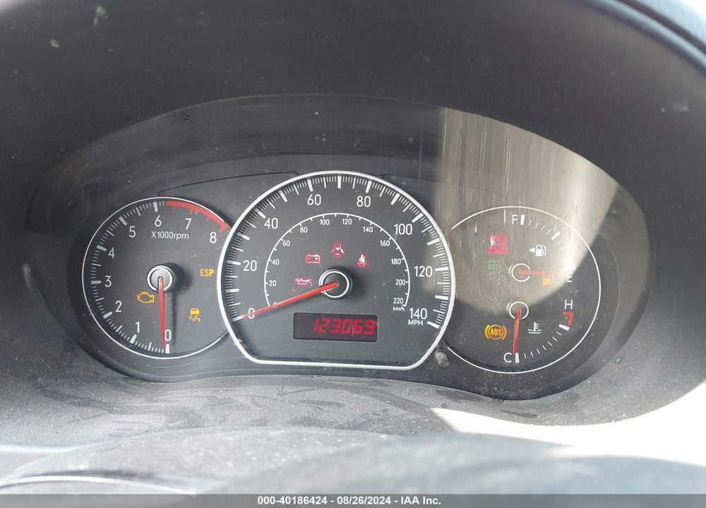 2008 SUZUKI SX4 CONVENIENCE/TOURING VIN: JS2YB417885101968