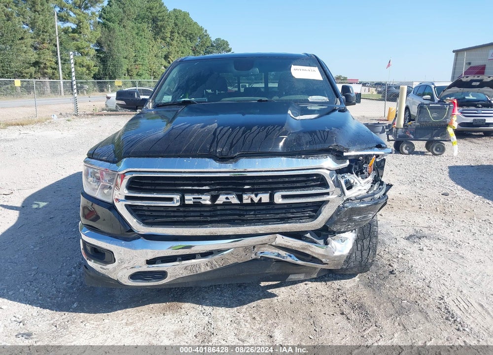 2019 RAM 1500 BIG HORN/LONE STAR 4X4 5'7 BOX VIN: 1C6RRFFG1KN674238