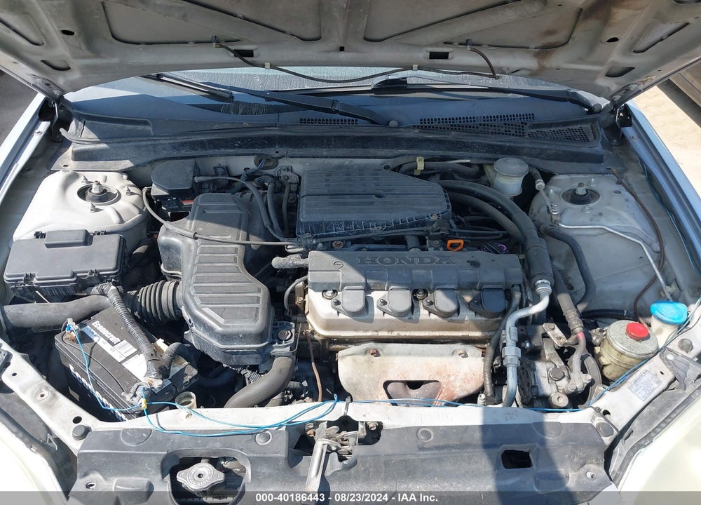 2002 HONDA CIVIC LX VIN: 1HGES16512L062955