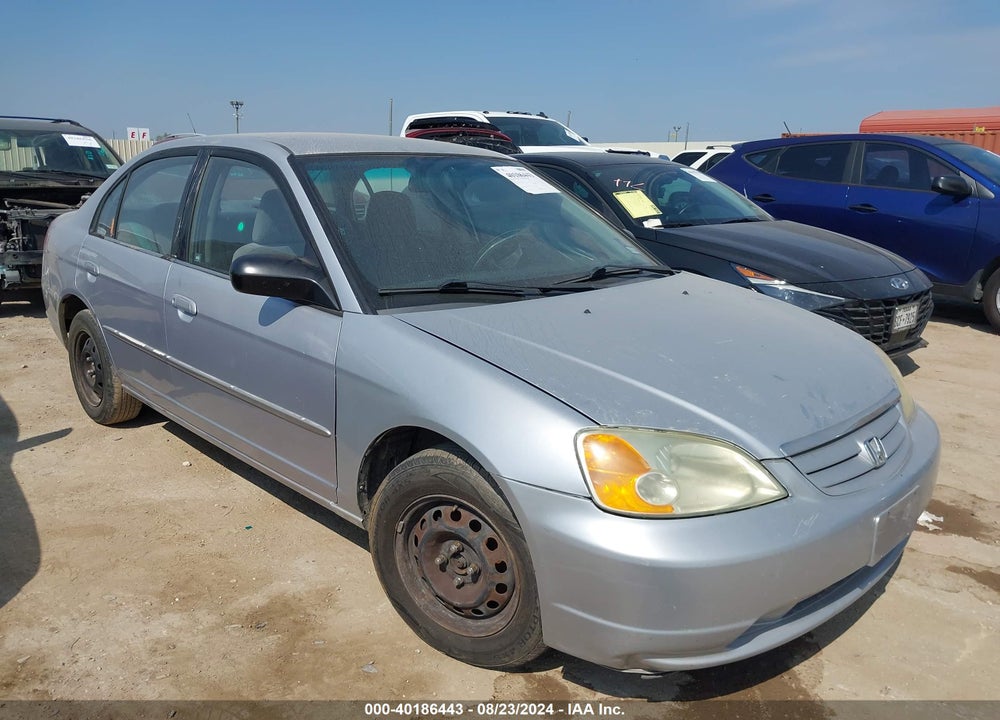 2002 HONDA CIVIC LX VIN: 1HGES16512L062955